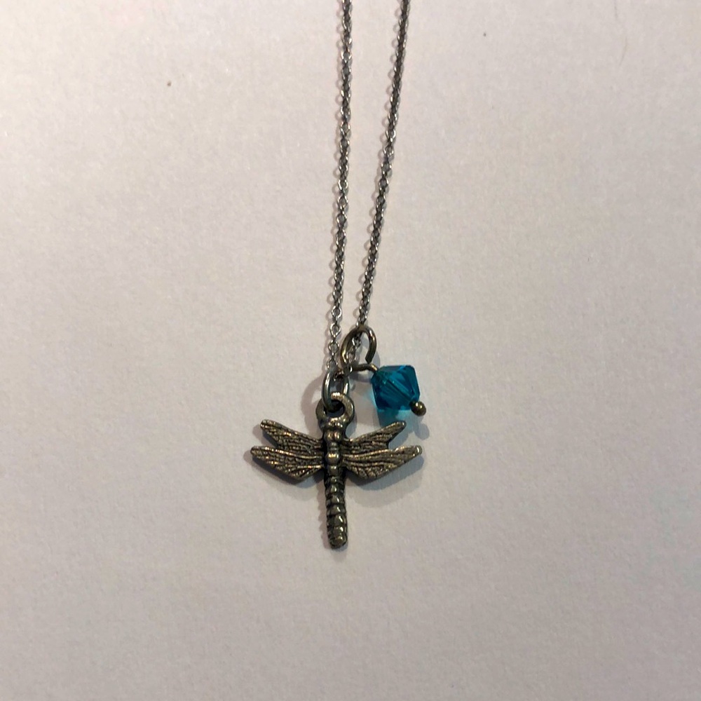 Danforth Pewter Dragonfly Necklace